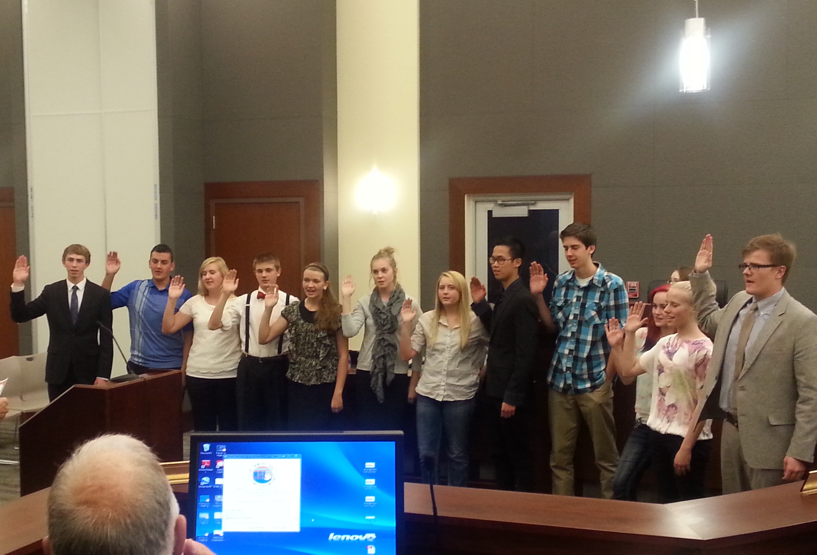 YCC Swearing in Oct 2013